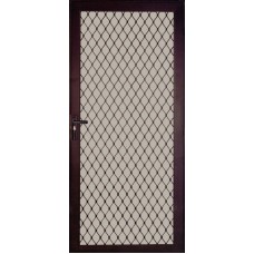 Malama Security Screen Door (Hinge Expander) - 36” x 80” - Bronze Anodized